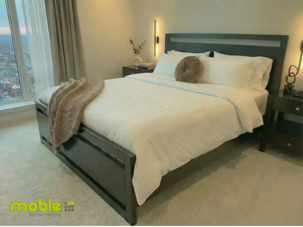 CAMA BOSTON (TWIN (1/2 PLAZAS), WENGUE)